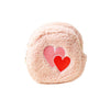 Teddy Pouch - Circle Heart to Heart - Freshie & Zero Studio Shop