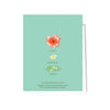 Cosmos & Yarrow Blank Greeting Card - Freshie & Zero Studio Shop
