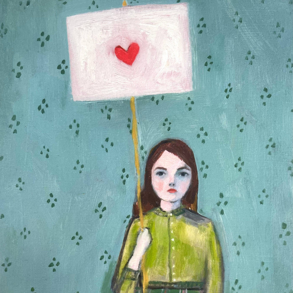 Lesley - Art Print by Amanda Blake: 8x10 - Freshie & Zero Studio Shop