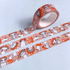 Cheeky Mushroom Pals Pink Washi Tape - Freshie & Zero Studio Shop