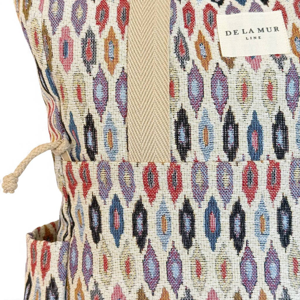 Convertible Shoulder Bag/Backpack: Boho Geometric - Freshie & Zero Studio Shop