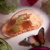 California Poppy Wildflower Hair Claw in Clear Acetate - Freshie & Zero Studio Shop