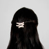 Paris Chic Petite Velvet Covered Alligator Clips - Freshie & Zero Studio Shop