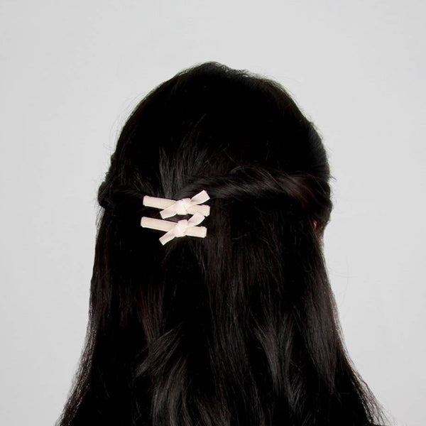 Paris Chic Petite Velvet Covered Alligator Clips - Freshie & Zero Studio Shop