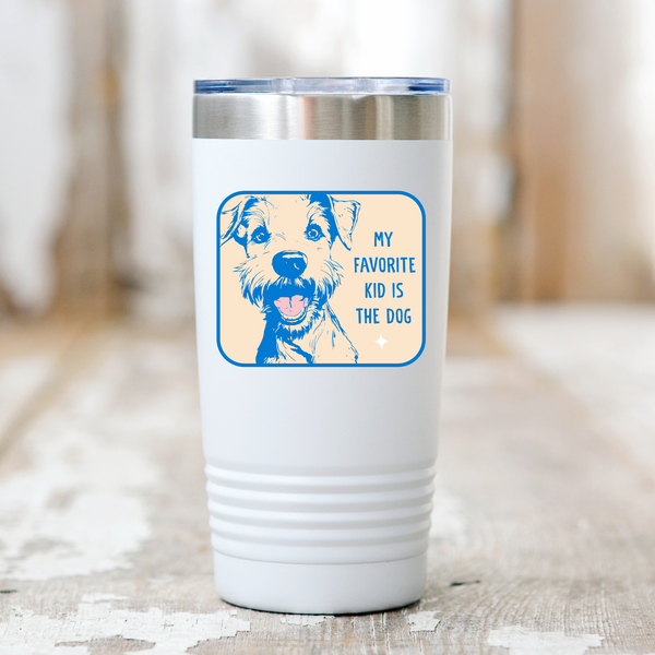 My Favorite Kid Is The Dog Sticker - pet, puppy, cute, shop - Freshie & Zero Studio Shop