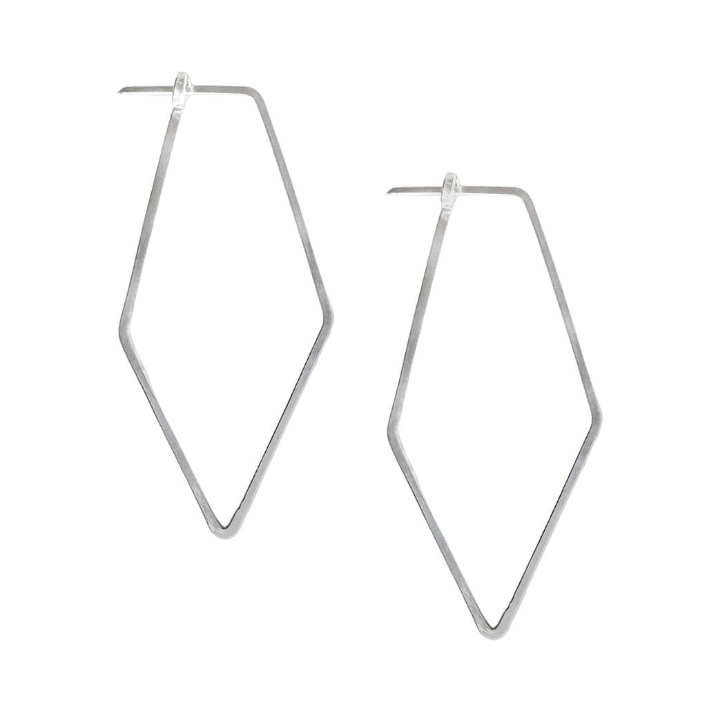 Minimal Hoop - Diamond - Freshie & Zero Studio Shop