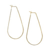 Minimal Hoop - Boho Teardrop - Freshie & Zero Studio Shop