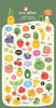 Kawaii Fruits Puffy Sticker Sheet - Freshie & Zero Studio Shop