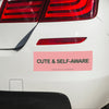 Cute & Self-Aware Bumper Sticker - Freshie & Zero Studio Shop