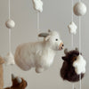 Felt Baby Mobile - Highland Cows - Freshie & Zero Studio Shop