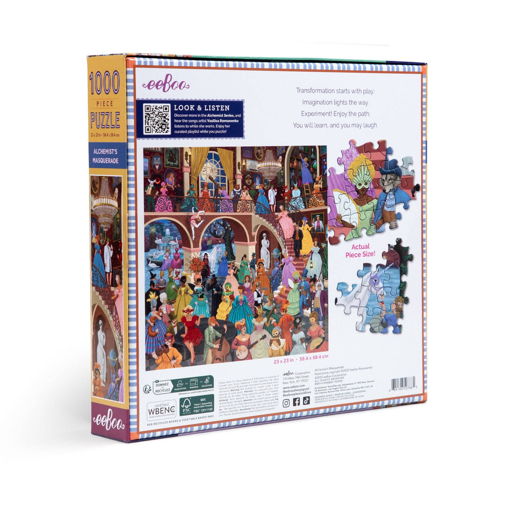 Alchemist's Masquerade Jigsaw Puzzle - 1000 Piece - Freshie & Zero Studio Shop