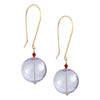 Atlas Orb Earrings - lilac - Freshie & Zero Studio Shop