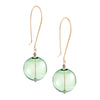 Atlas Orb Earrings - green - Freshie & Zero Studio Shop