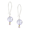 Medina Orb Earrings - lilac - Freshie & Zero Studio Shop