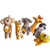 Safari Animals Felt Finger Puppets - Freshie & Zero Studio Shop