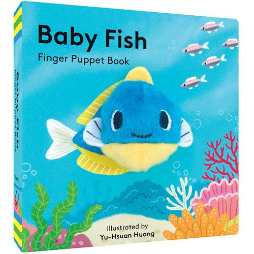 Baby Fish Finger Puppet Board Book - Freshie & Zero Studio Shop