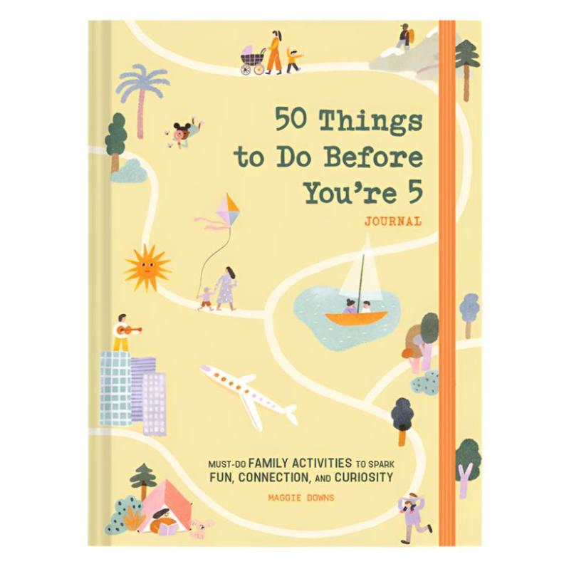 50 Things to Do Before You're 5 - A Journal - Freshie & Zero Studio Shop