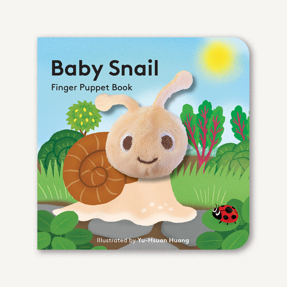 Baby Snail Finger Puppet Board Book - Freshie & Zero Studio Shop