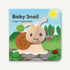Baby Snail Finger Puppet Board Book - Freshie & Zero Studio Shop
