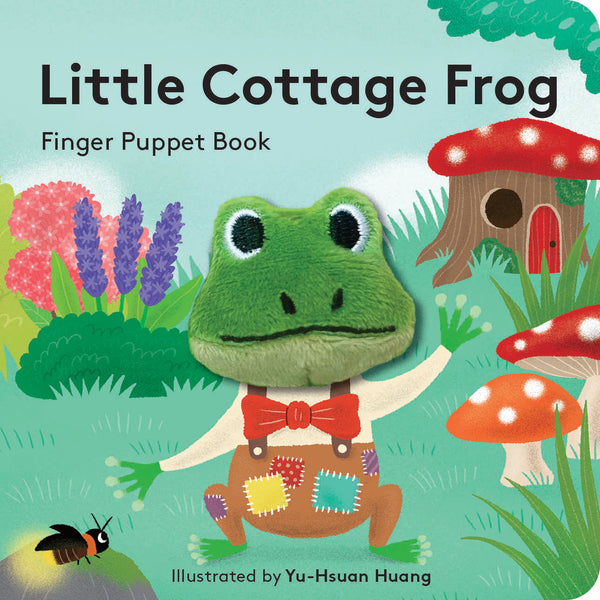 Little Cottage Frog Finger Puppet Board Book - Freshie & Zero Studio Shop