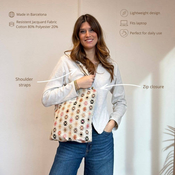 Medium Zippered Bag Royal - Freshie & Zero Studio Shop