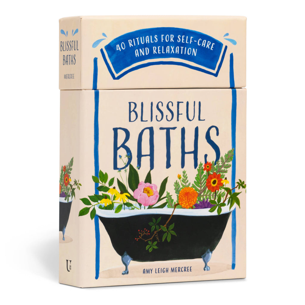 Blissful Baths: 40 Rituals for Self-Care Card Deck - Freshie & Zero Studio Shop