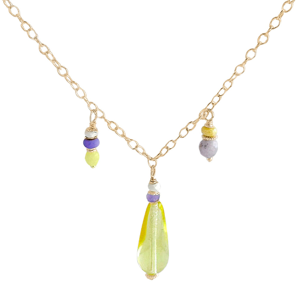 Oasis Necklace - Butter Yellow - Freshie & Zero Studio Shop