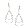 Double Fan Earrings - Freshie & Zero Studio Shop