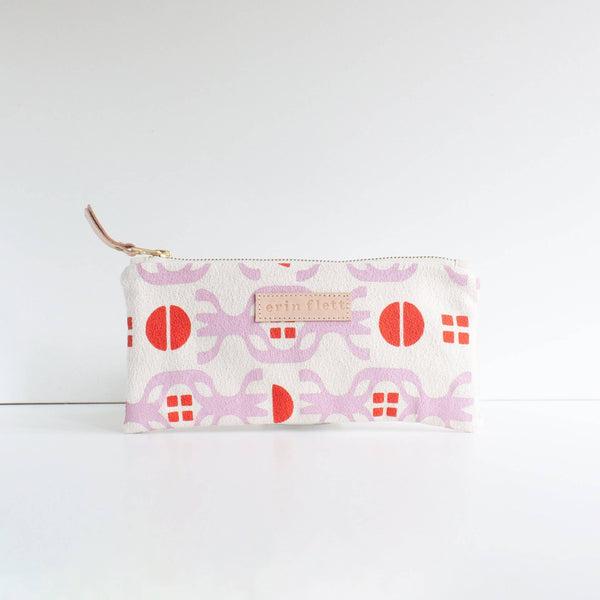 Anthro Orange Pencil Pouch | Erin Flett - Freshie & Zero Studio Shop