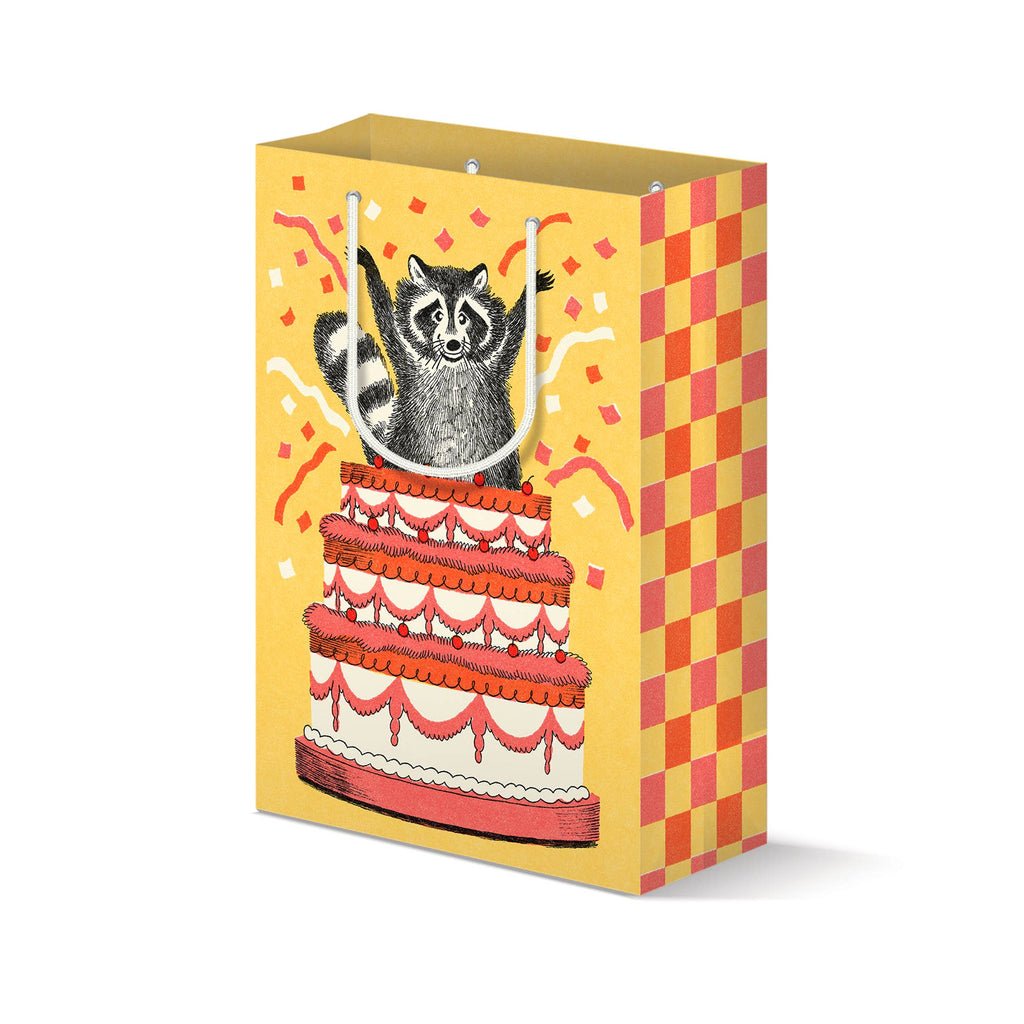 Raccoon & Cake Gift bag - Freshie & Zero Studio Shop