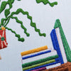 Ricrac House Plant Embroidery Kit by Cozyblue - Freshie & Zero Studio Shop