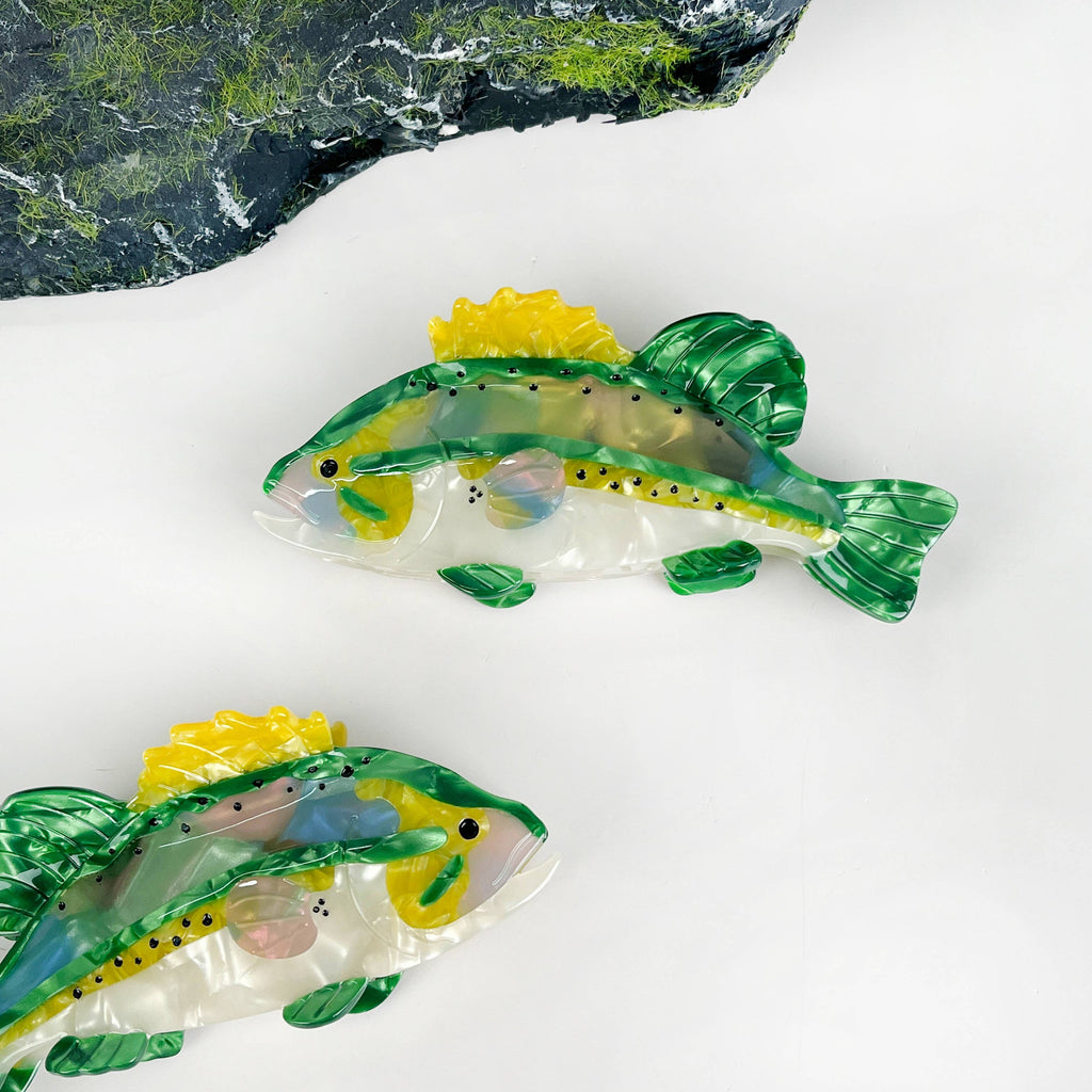 Perch Fish Claw Clip - Freshie & Zero Studio Shop