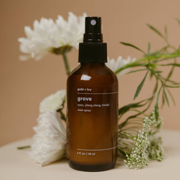 Grove spring room + linen spray - yuzu, ylang ylang, hinoki - Freshie & Zero Studio Shop