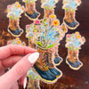 Wandering Boots Sticker - Freshie & Zero Studio Shop