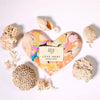 Marbled Love Heart Shaped Eye Pillow - Freshie & Zero Studio Shop