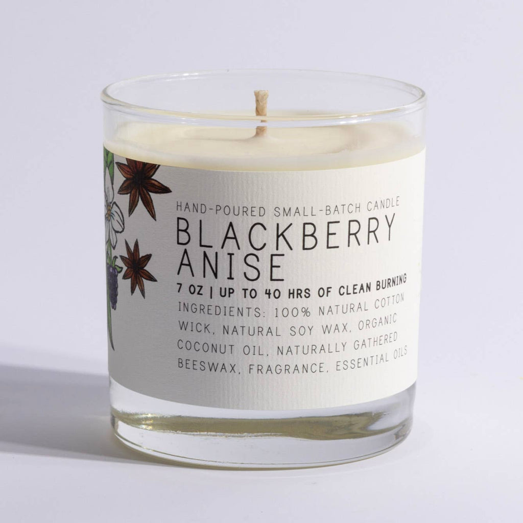 Blackberry Anise 7 oz - Just Bee Candles - Freshie & Zero Studio Shop