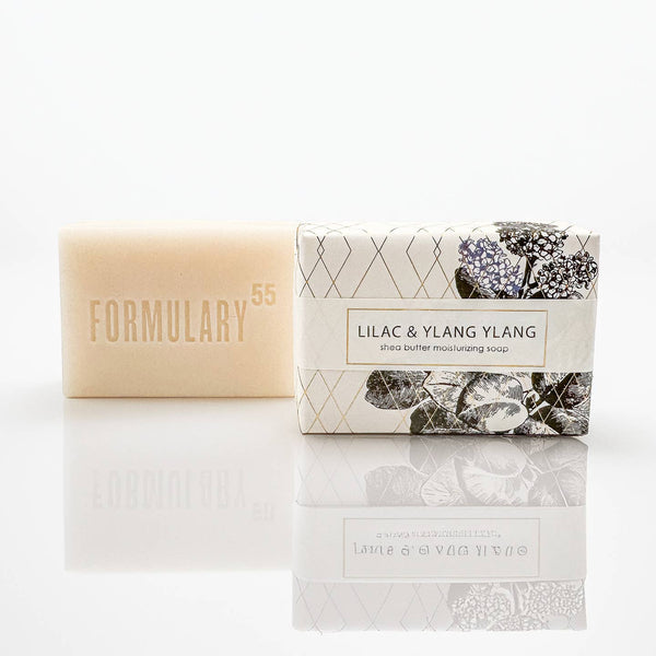 Lilac & Ylang Ylang Shea Butter Body Soap by Formulary 55 - Freshie & Zero Studio Shop