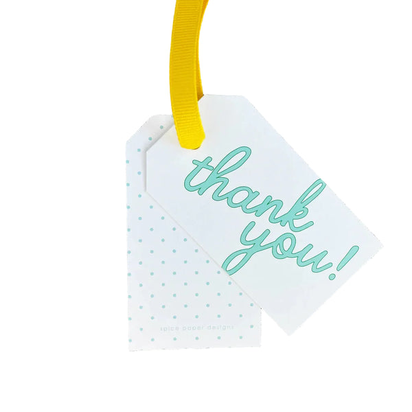 Thank You Gift Tags: Set of 10 - Freshie & Zero Studio Shop