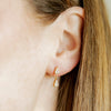 Vivian Crystal Flatback Waterproof Stud Earrings - Freshie & Zero Studio Shop