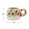 Splatter Painted 16oz Handmade Mug - Freshie & Zero Studio Shop