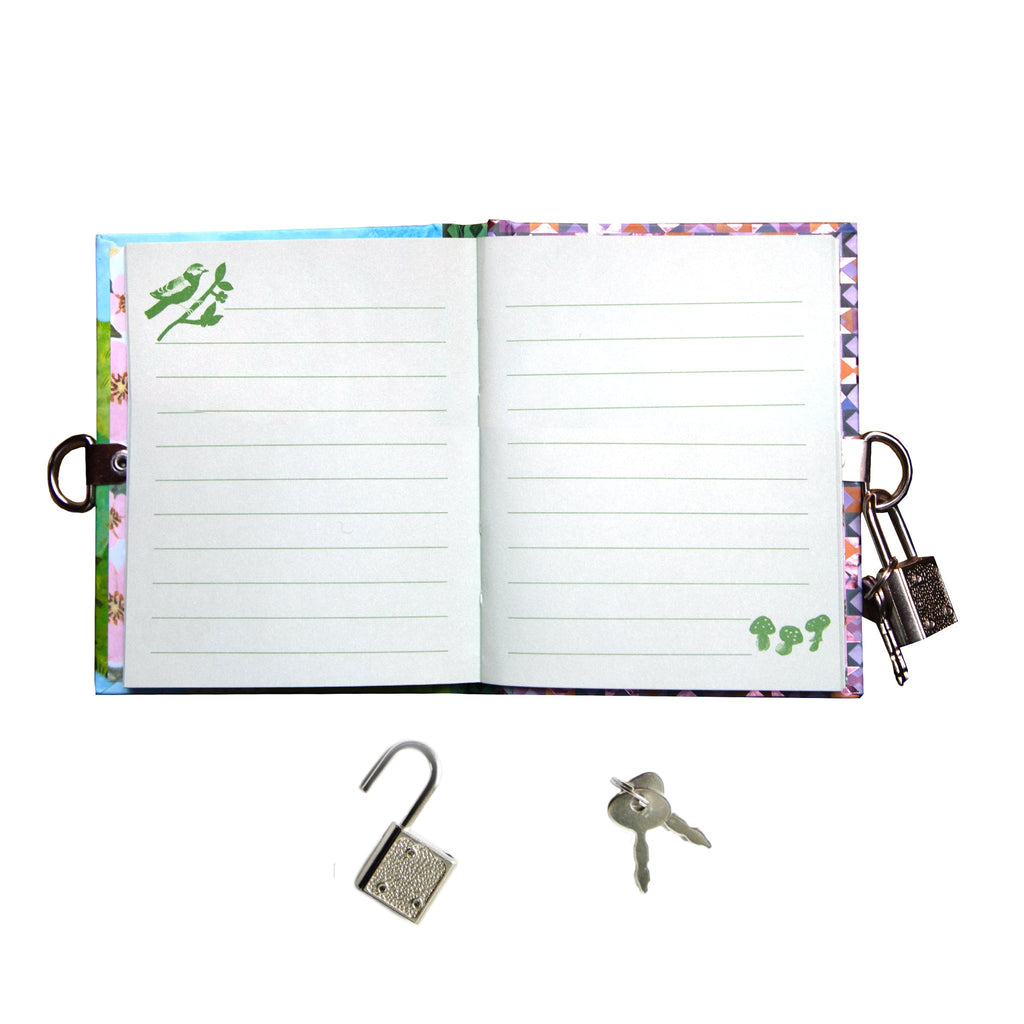 Mini Lock & Key Kid's Diary - Fairy World - Freshie & Zero Studio Shop