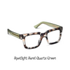 Peepers Reading Glasses: Spotlight Sand Quartz/Green - Freshie & Zero Studio Shop