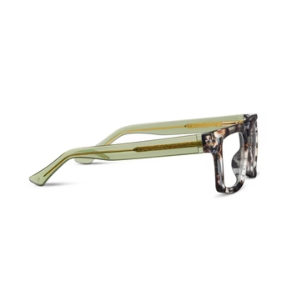 Peepers Reading Glasses: Spotlight Sand Quartz/Green - Freshie & Zero Studio Shop