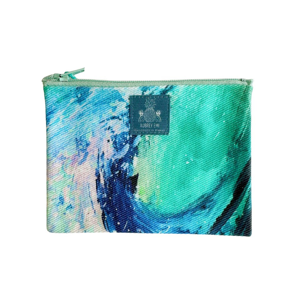 Abstract Wave Coin Pouch - Freshie & Zero Studio Shop
