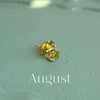 Birthstone Teardrop Gold Stud Earrings - Freshie & Zero Studio Shop