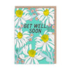 Get Well Soon Daisies Greeting Card - Freshie & Zero Studio Shop