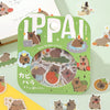 Capybara Washi Flake Stickers - Freshie & Zero Studio Shop