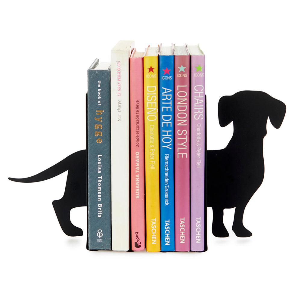 Dachshund Metal Bookends - Freshie & Zero Studio Shop