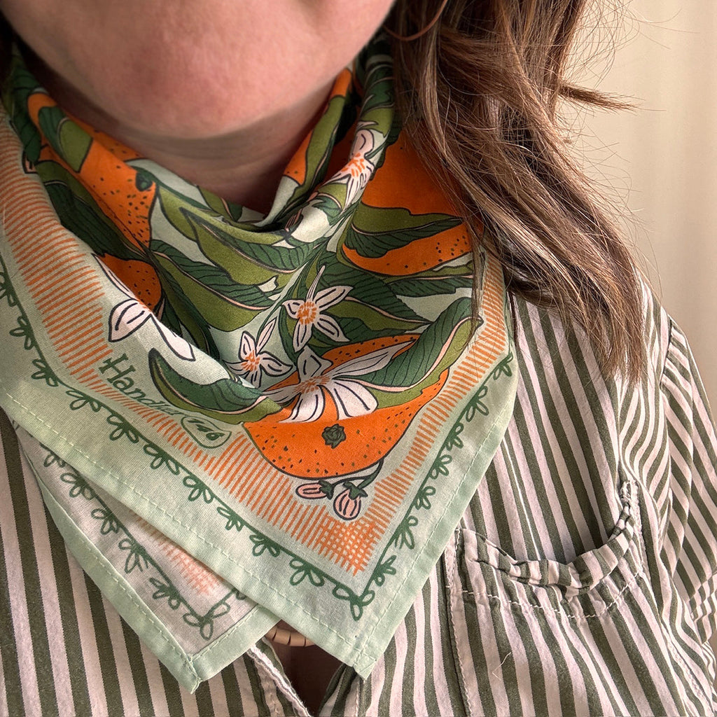No. 146 Zoe Handker Bandana - Freshie & Zero Studio Shop
