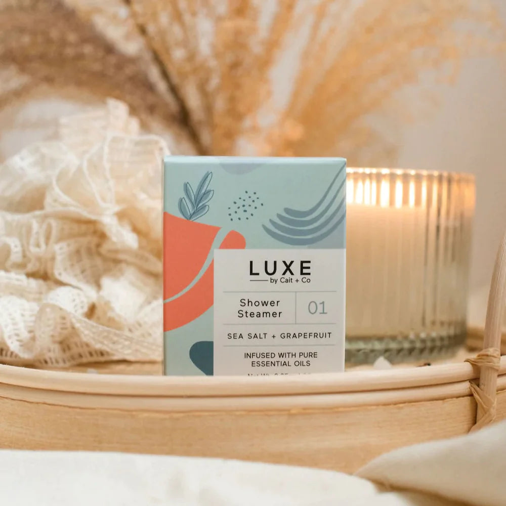 Shower Steamers - Sea Salt + Grapefruit - Freshie & Zero Studio Shop